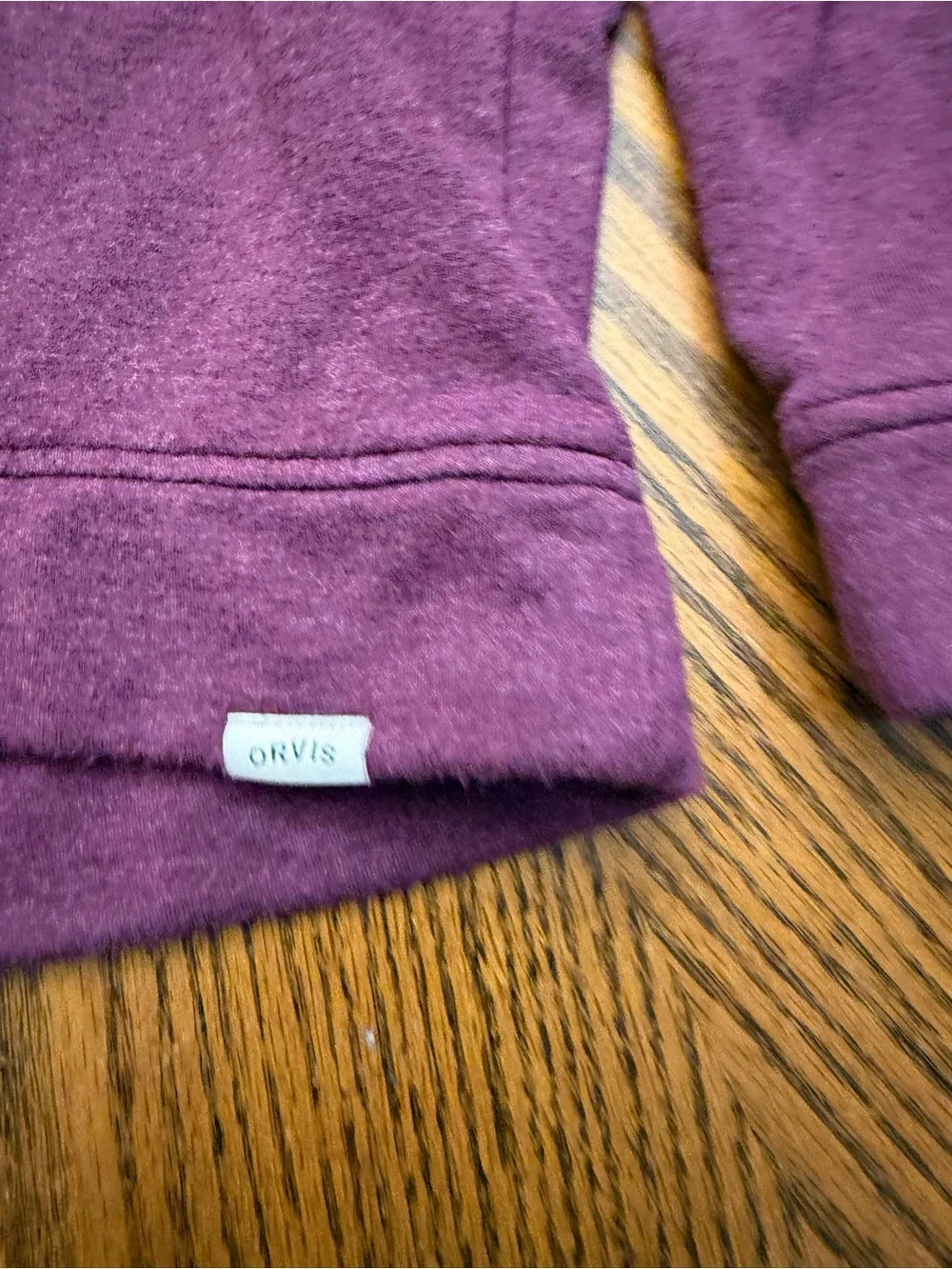 Orvis Plum Crewneck Sweater